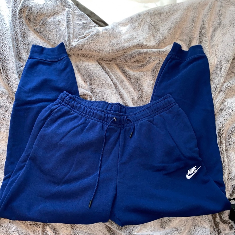 Navy Blue Nike Sweatpants